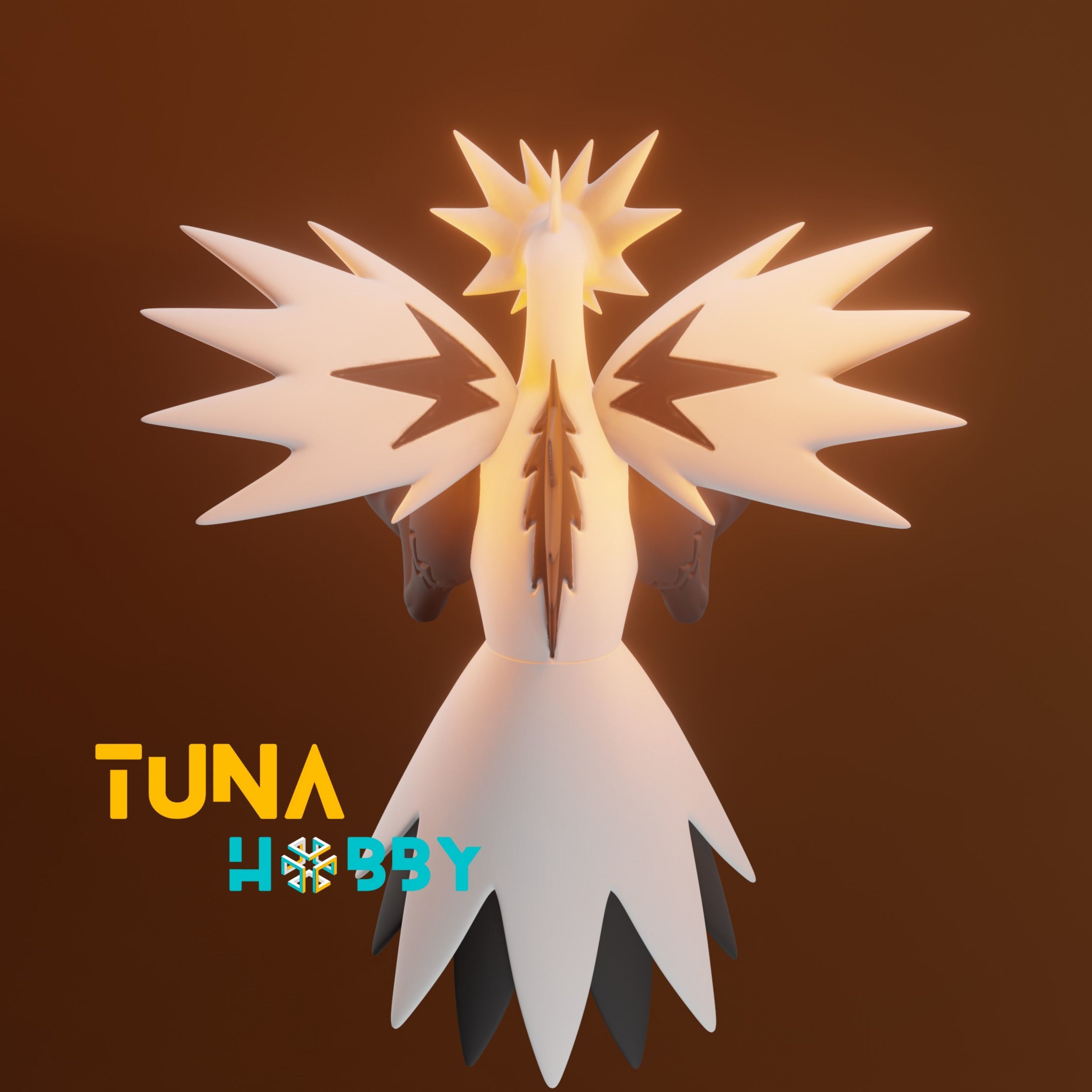GALARIAN ZAPDOS - FAN ART - POKEMON FIGURINE - 3D PRINT MODEL 3D print model_2