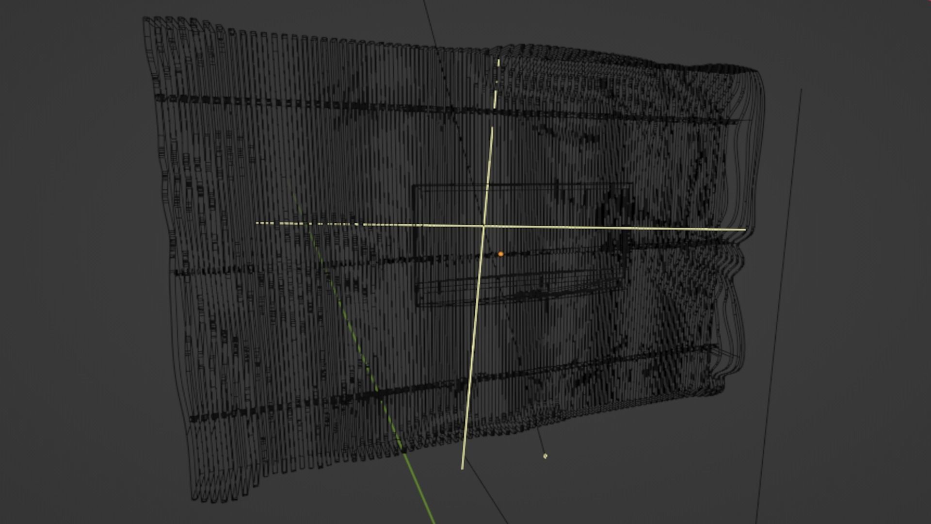 Parametric  wall TV 3D model 09 3D model_6