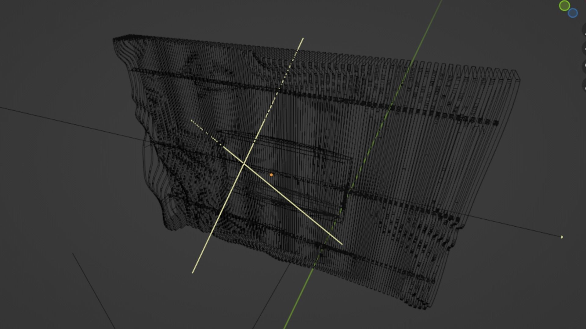 Parametric  wall TV 3D model 09 3D model_7