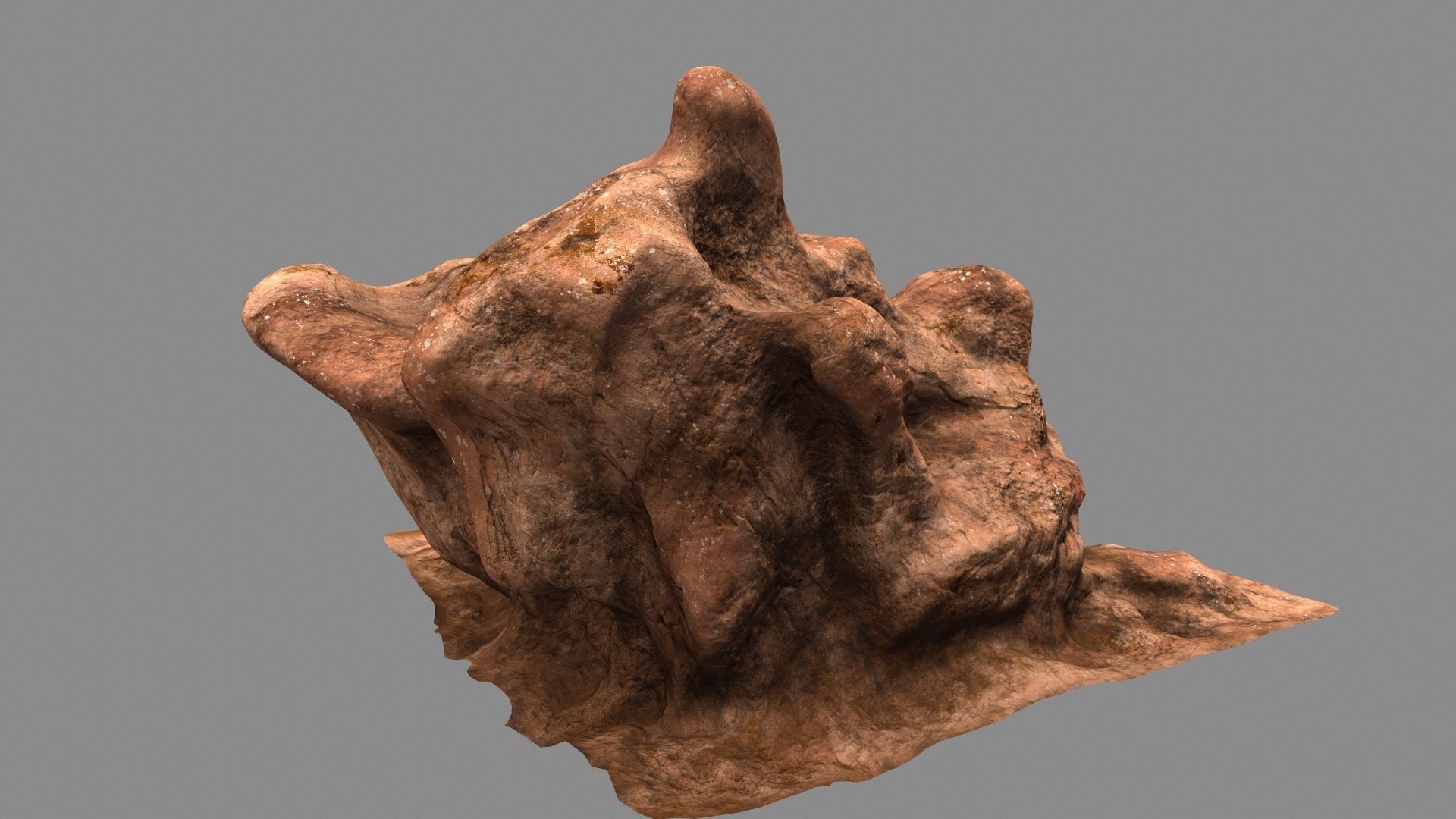 mount  rock 20 3D model_11