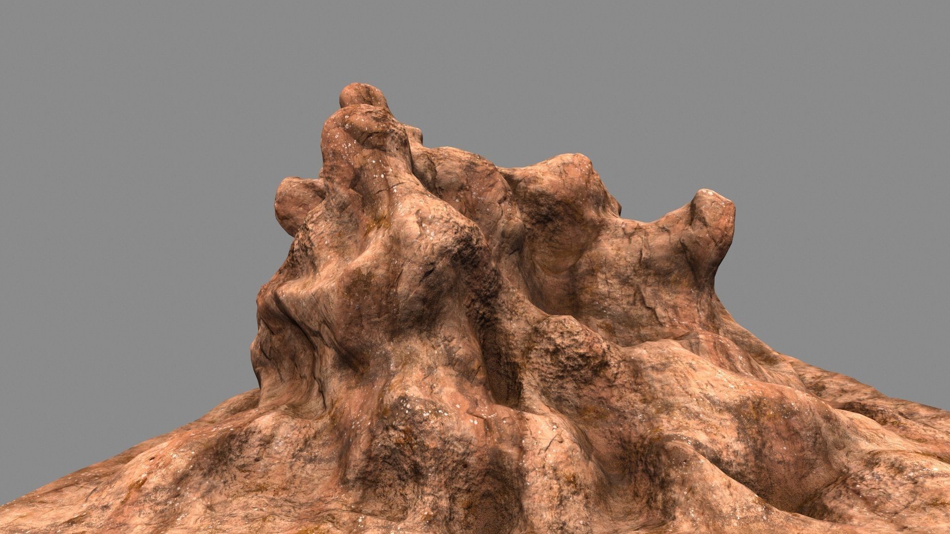 mount  rock 20 3D model_5