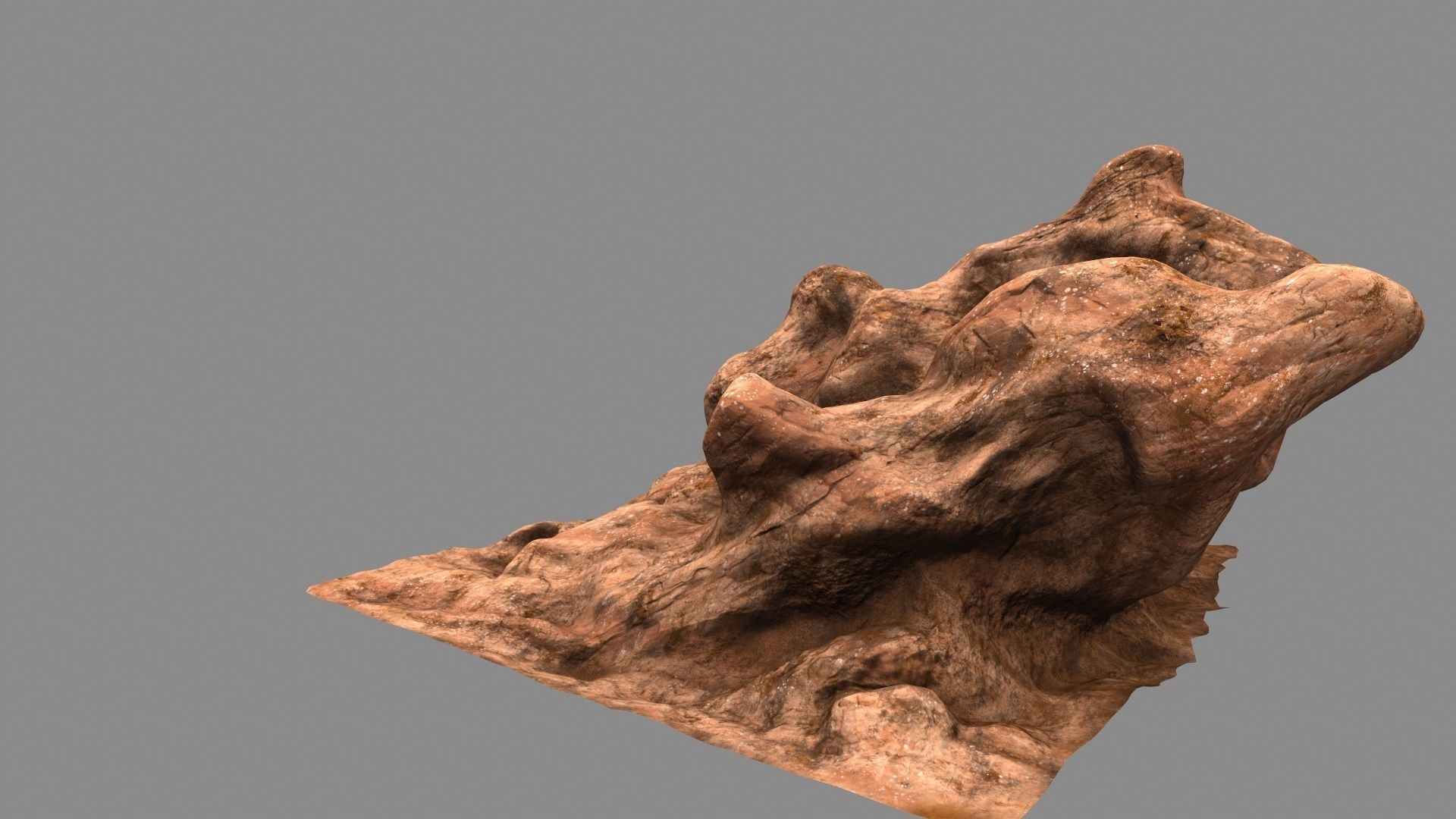 mount  rock 20 3D model_13