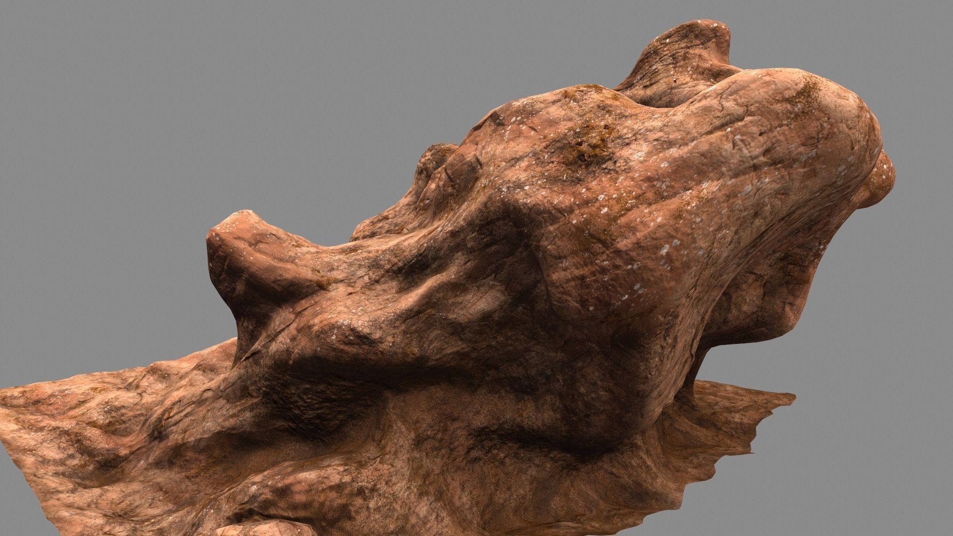 mount  rock 20 3D model_7