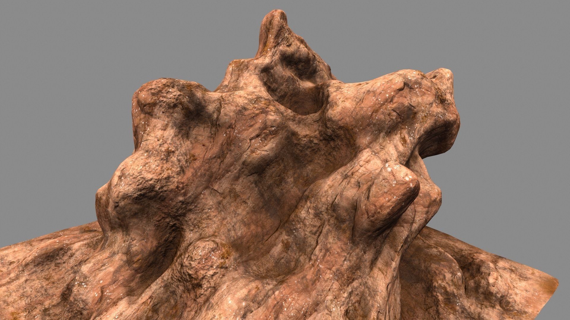 mount  rock 20 3D model_4