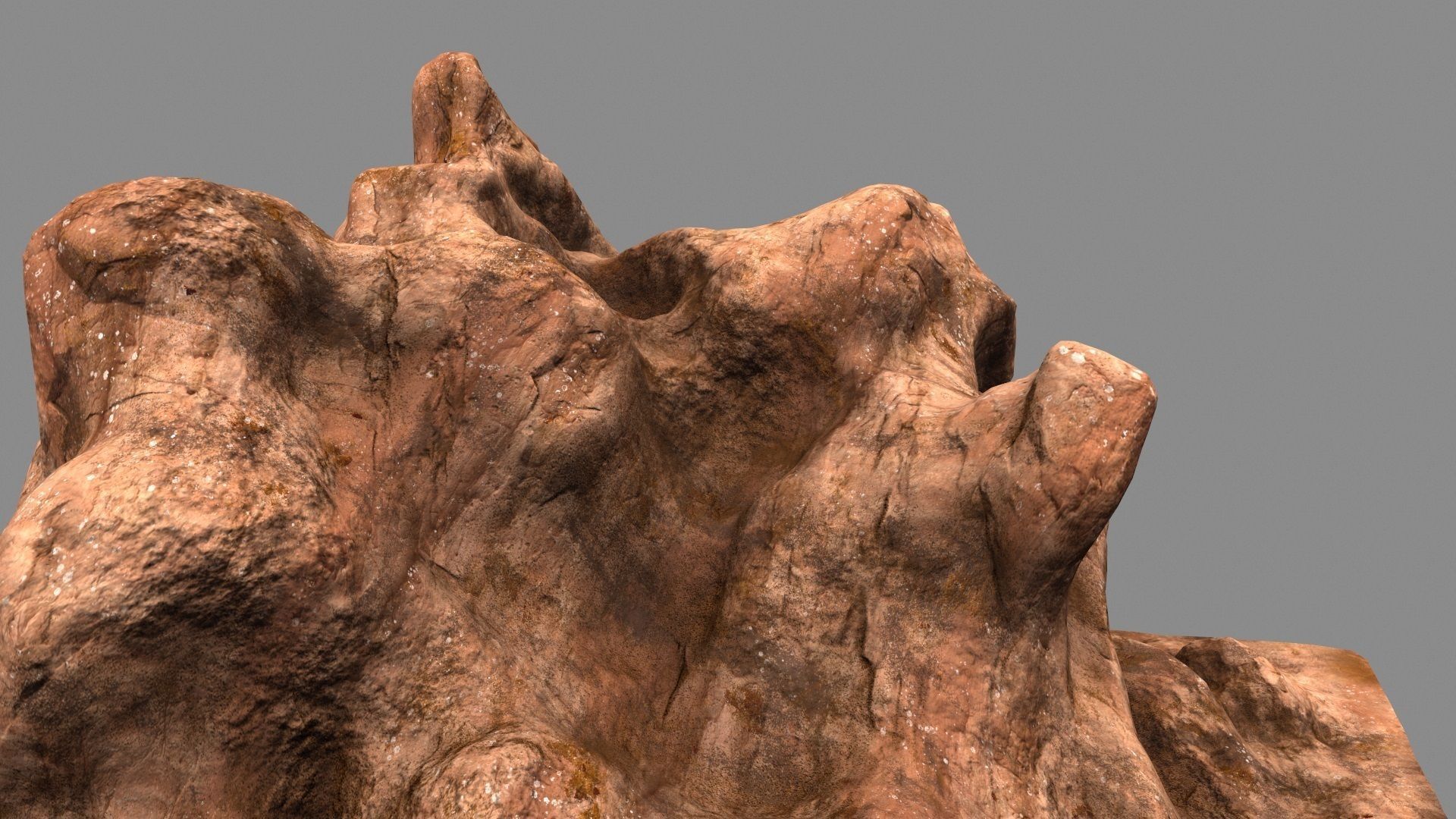 mount  rock 20 3D model_17