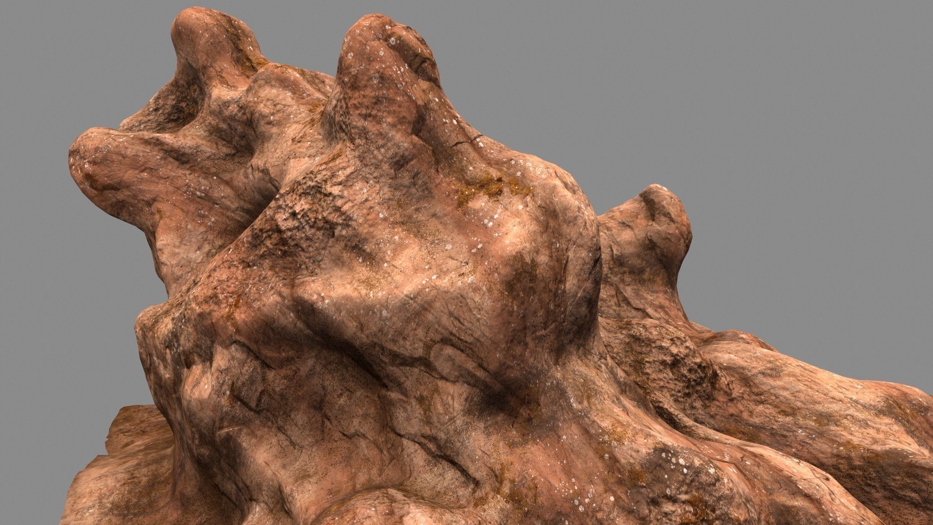 mount  rock 20 3D model_2