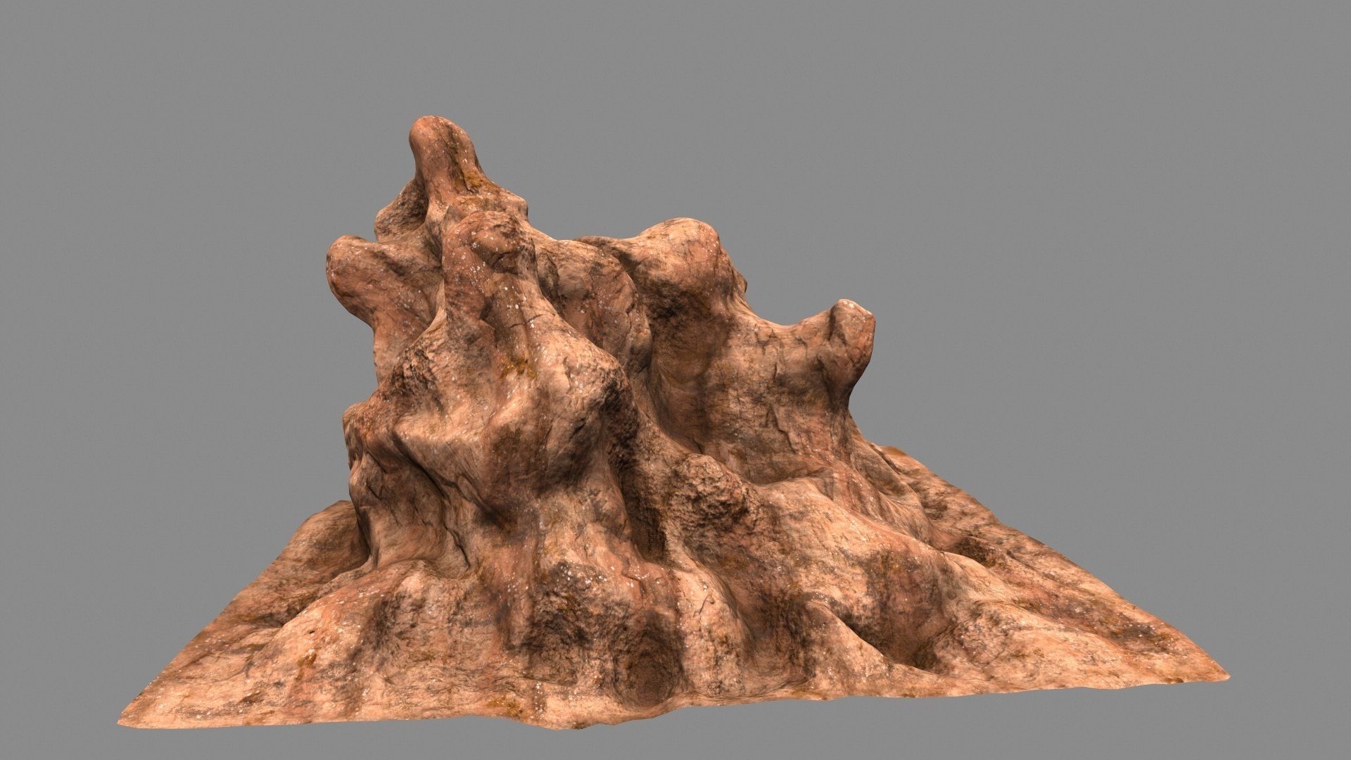 mount  rock 20 3D model_10