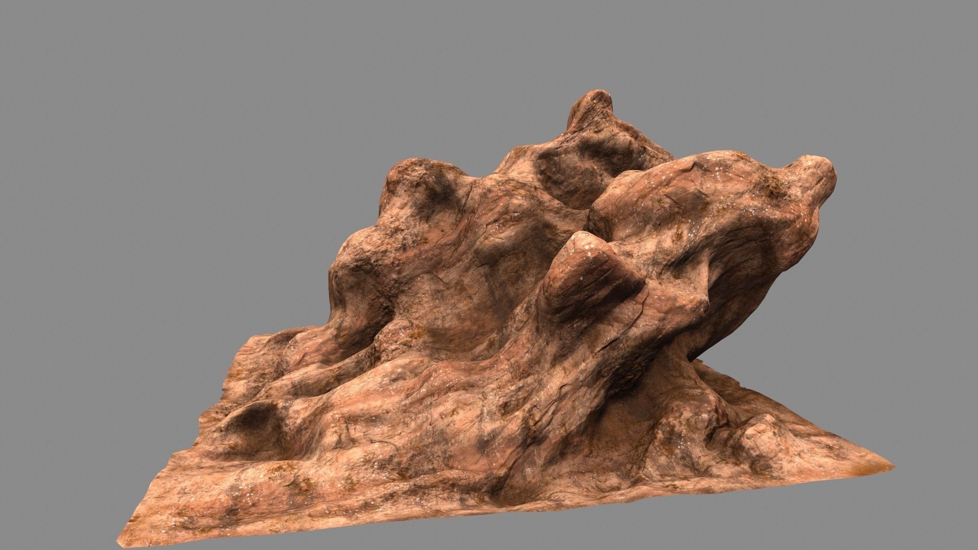 mount  rock 20 3D model_8