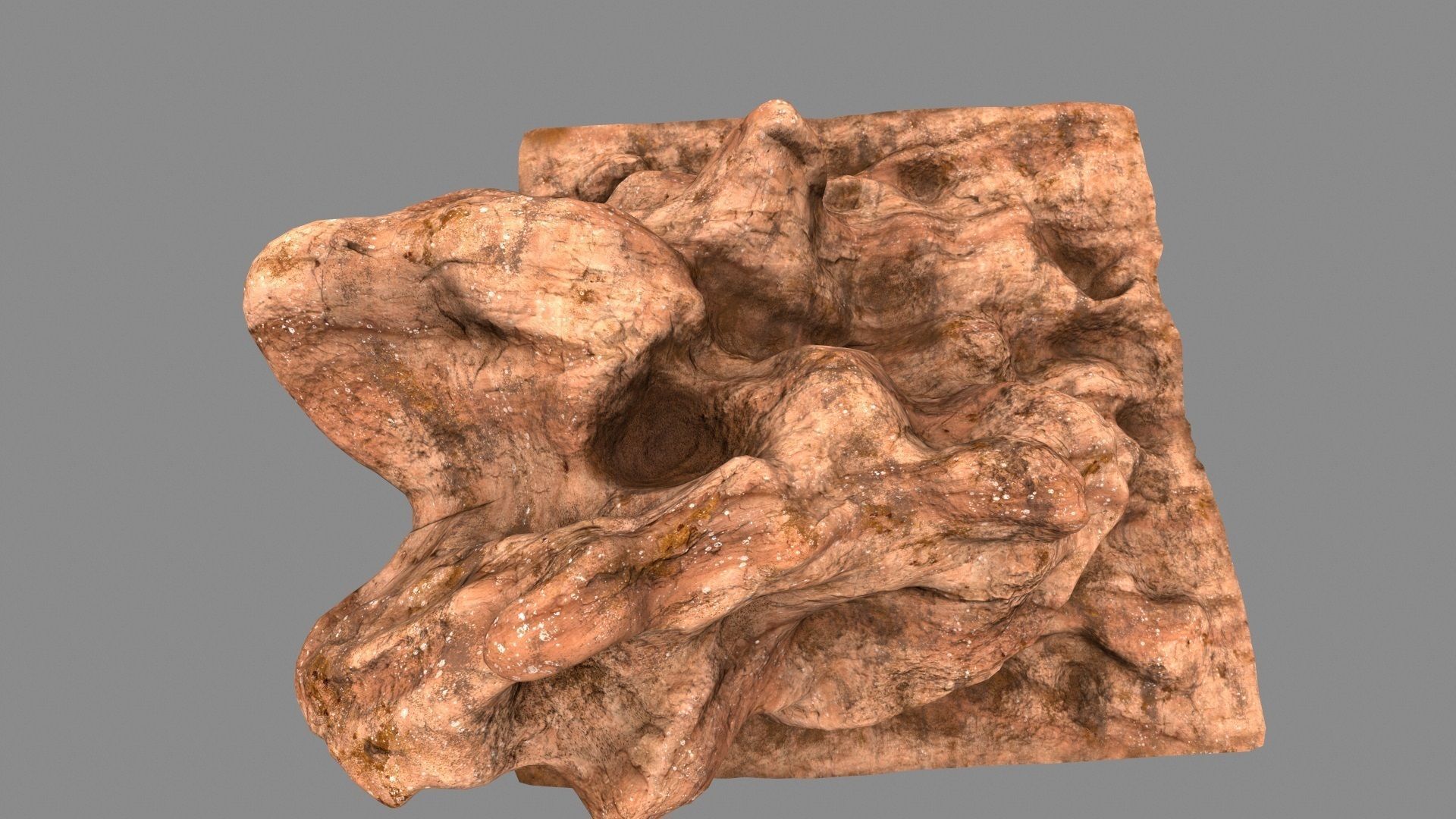 mount  rock 20 3D model_16