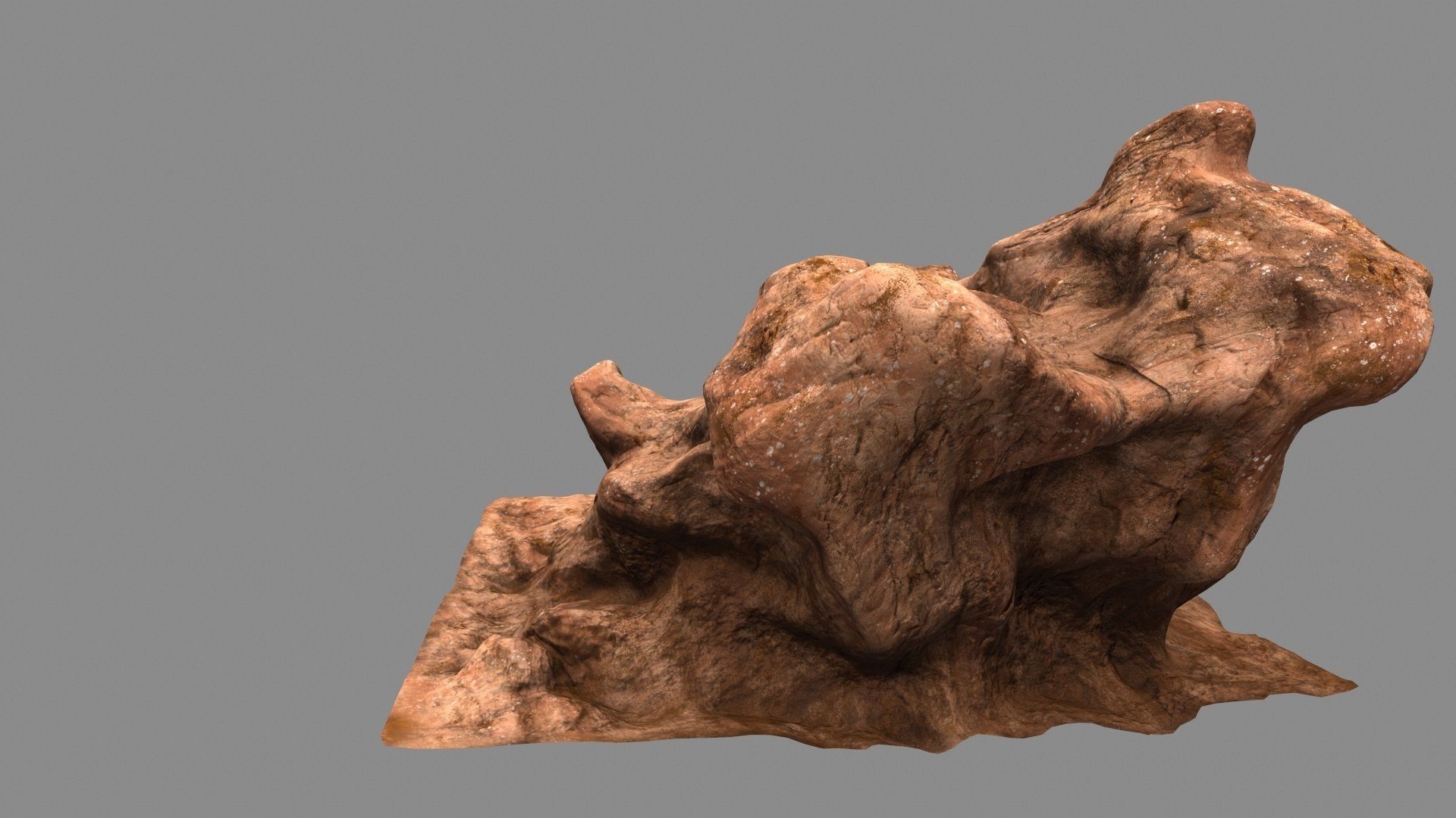 mount  rock 20 3D model_12