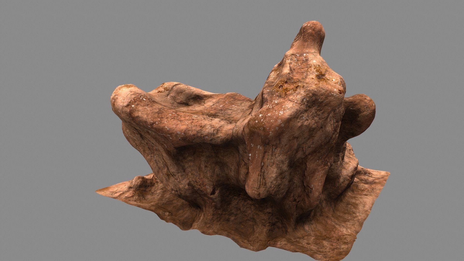 mount  rock 20 3D model_14