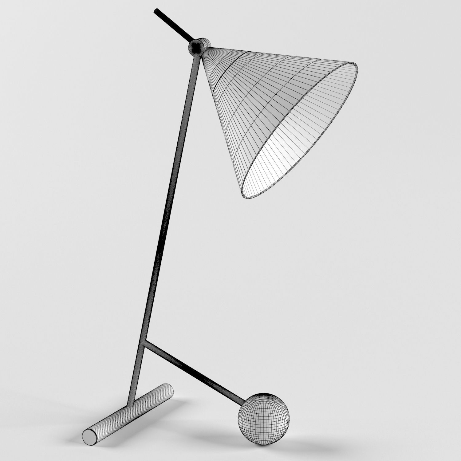 Cleo Table Lamp 3D model_1