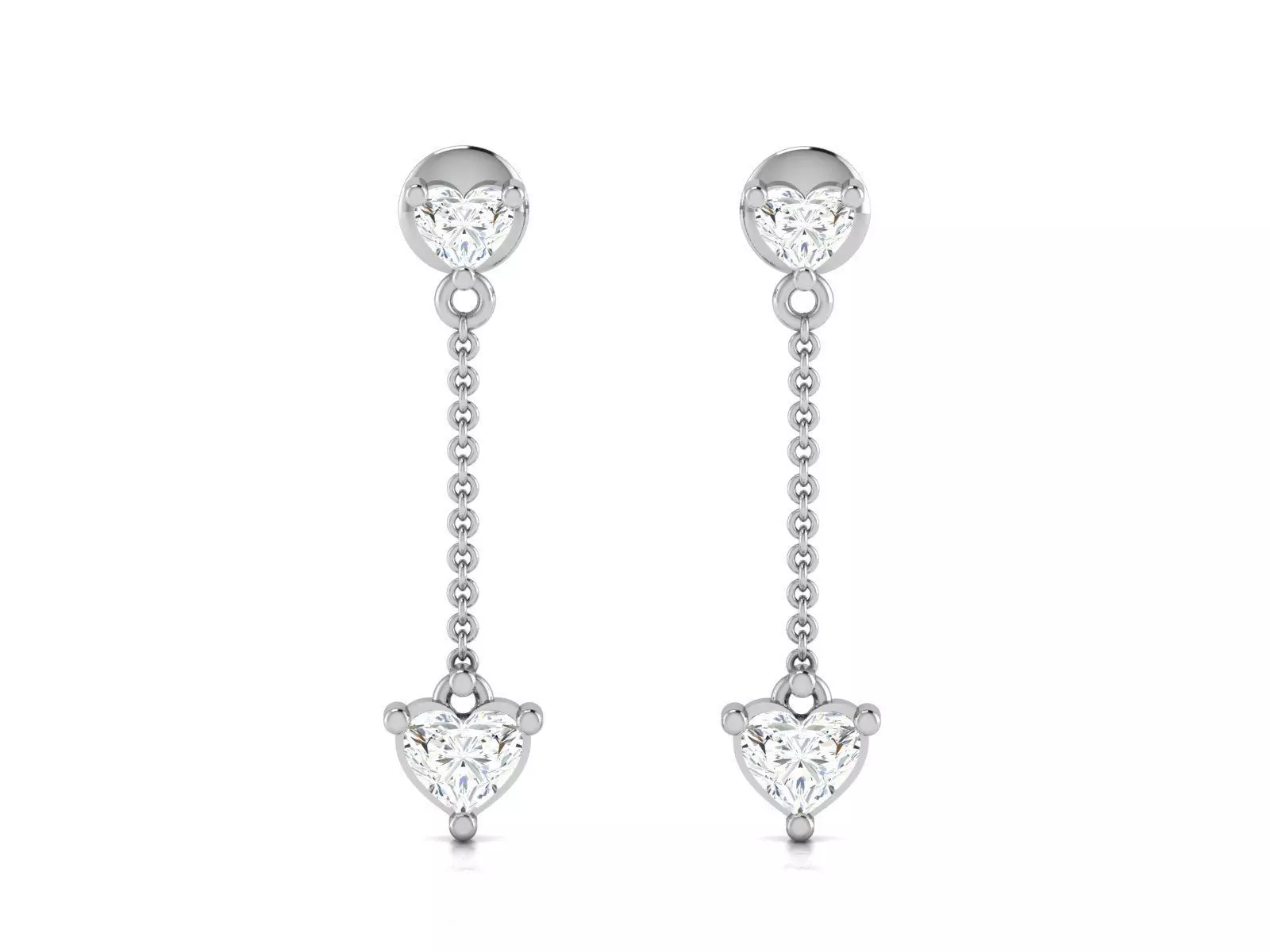 Women earrings 3D print model_0