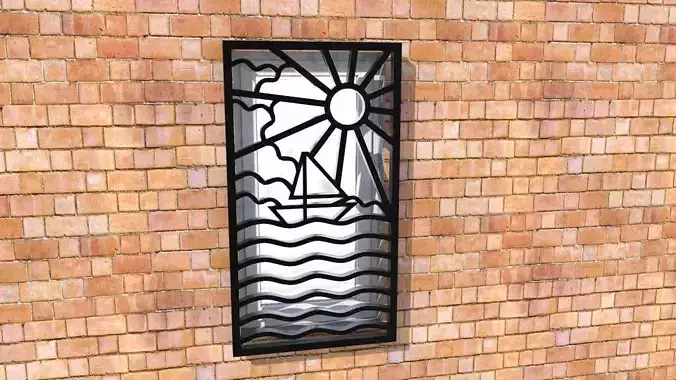 REJA 3D INSPIRADA EN EL MAR - FENCE