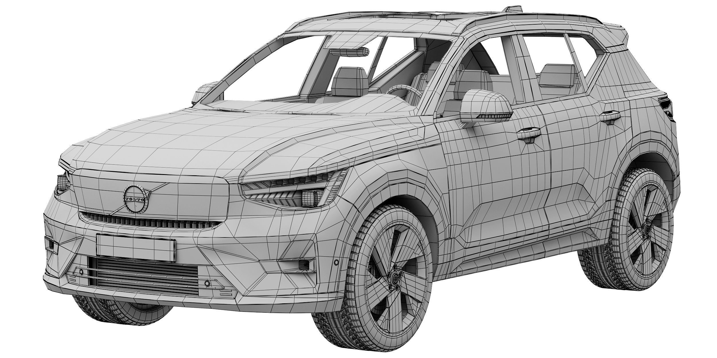 VOLVO XC40 Recharge 2023 3D model_13