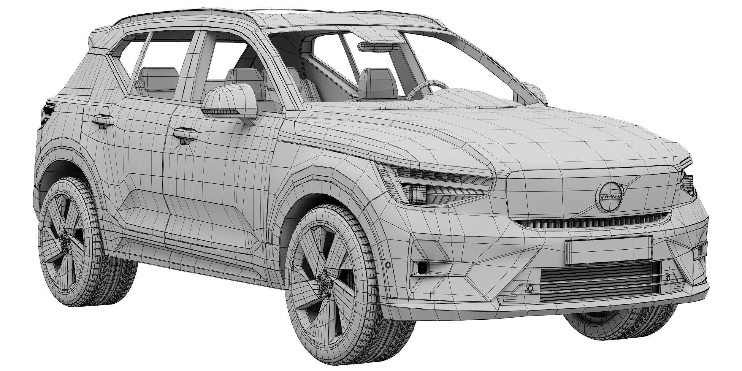 VOLVO XC40 Recharge 2023 3D model_14