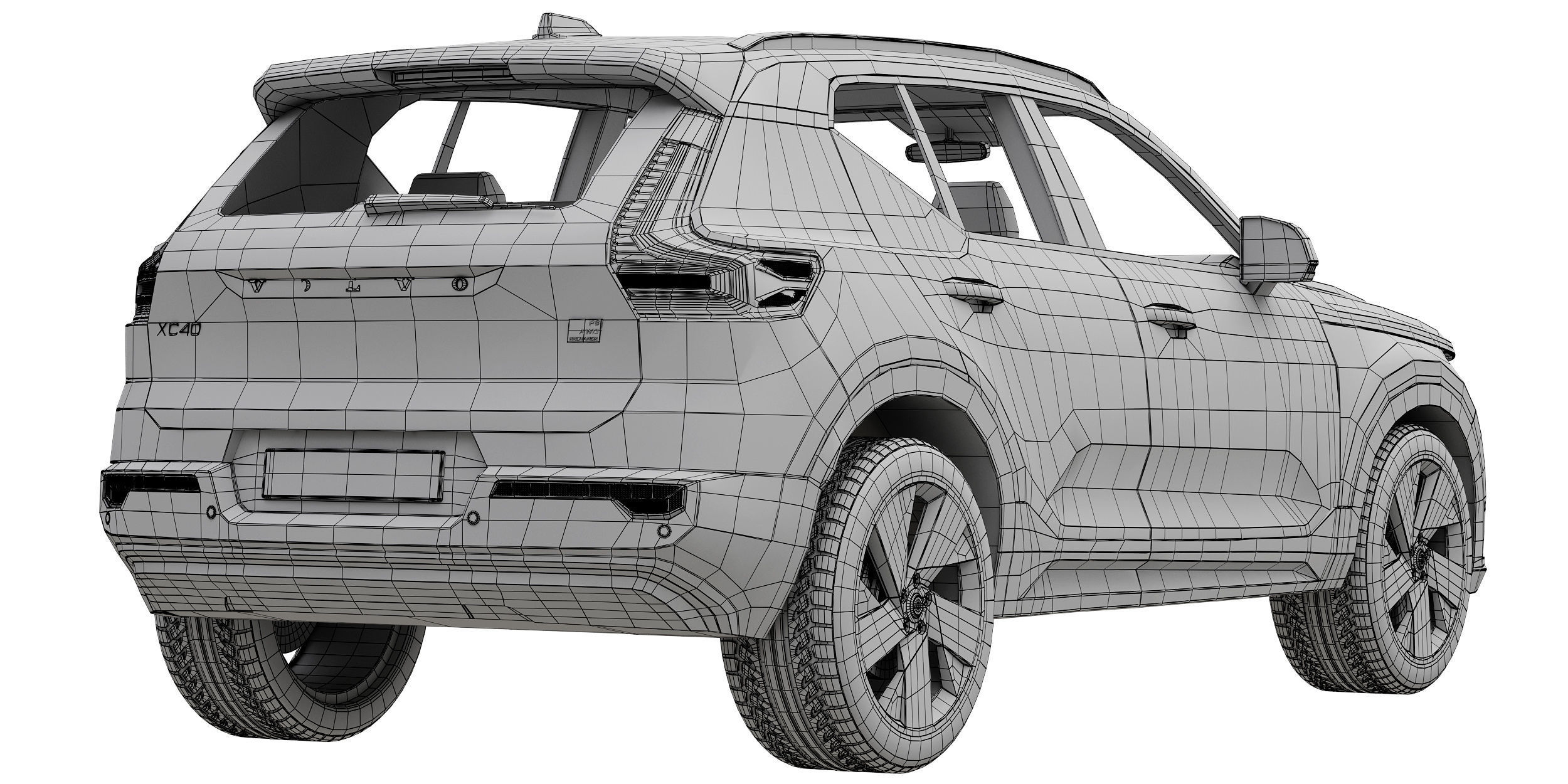 VOLVO XC40 Recharge 2023 3D model_16
