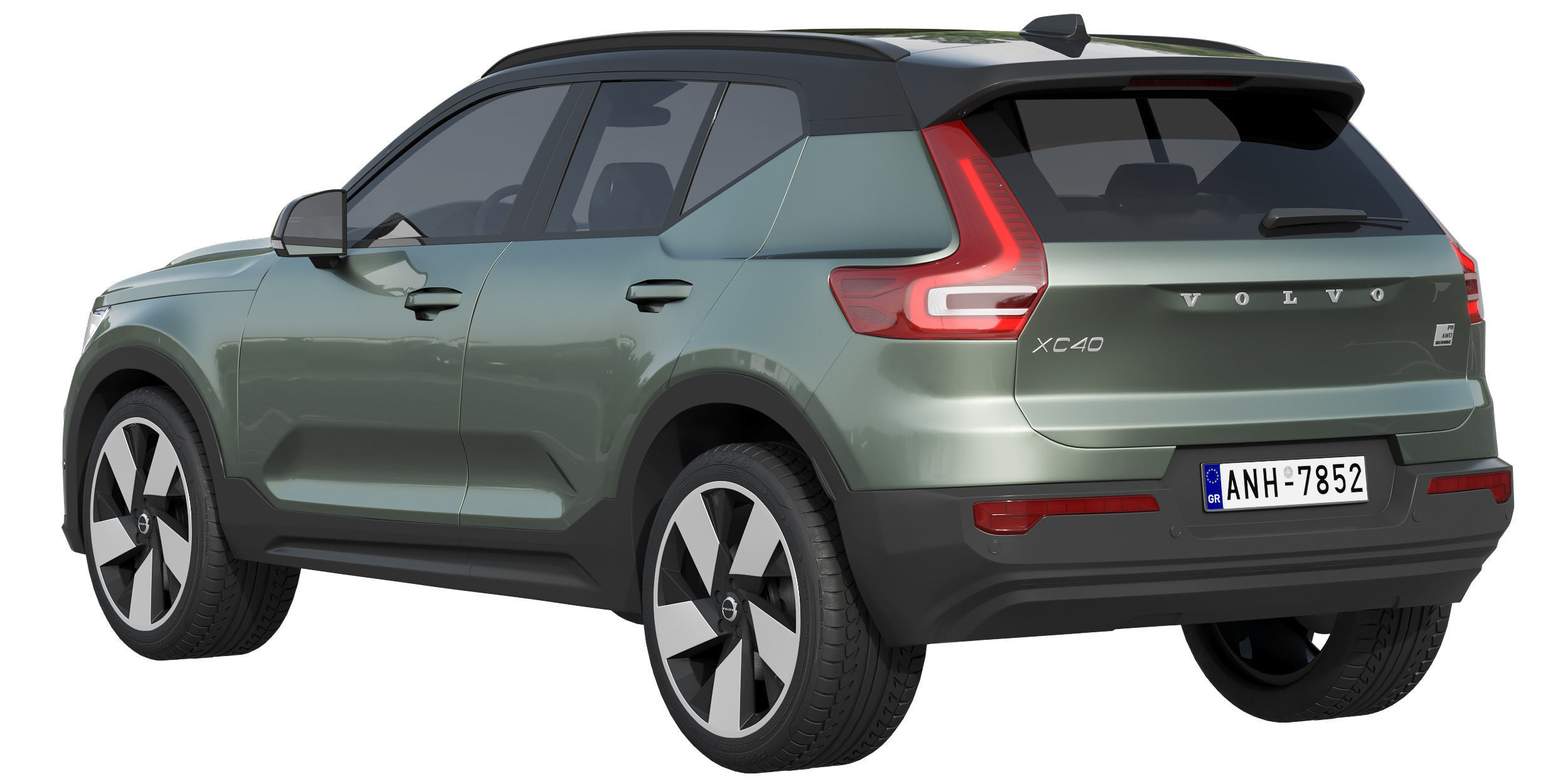 VOLVO XC40 Recharge 2023 3D model_2