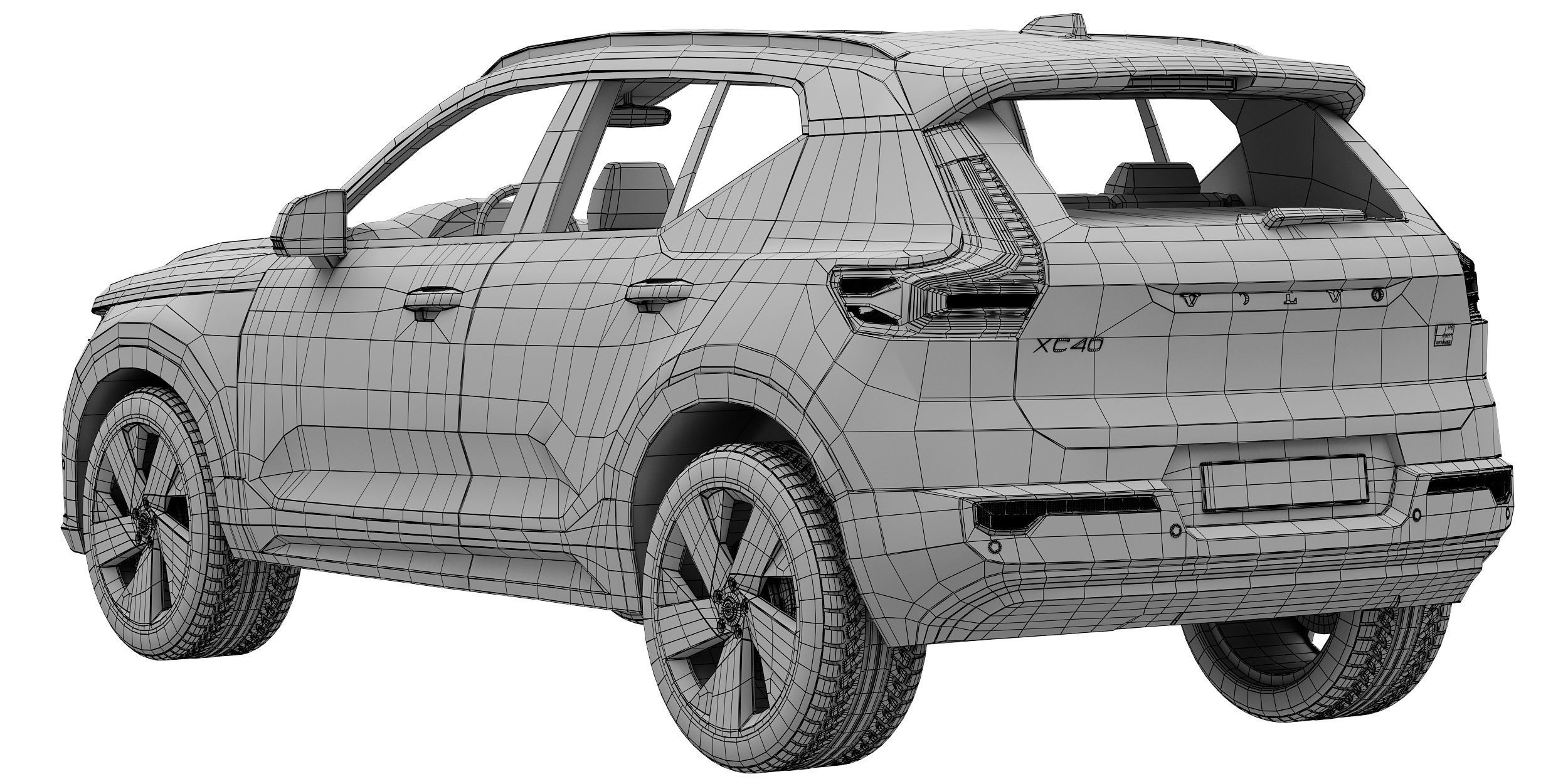 VOLVO XC40 Recharge 2023 3D model_15