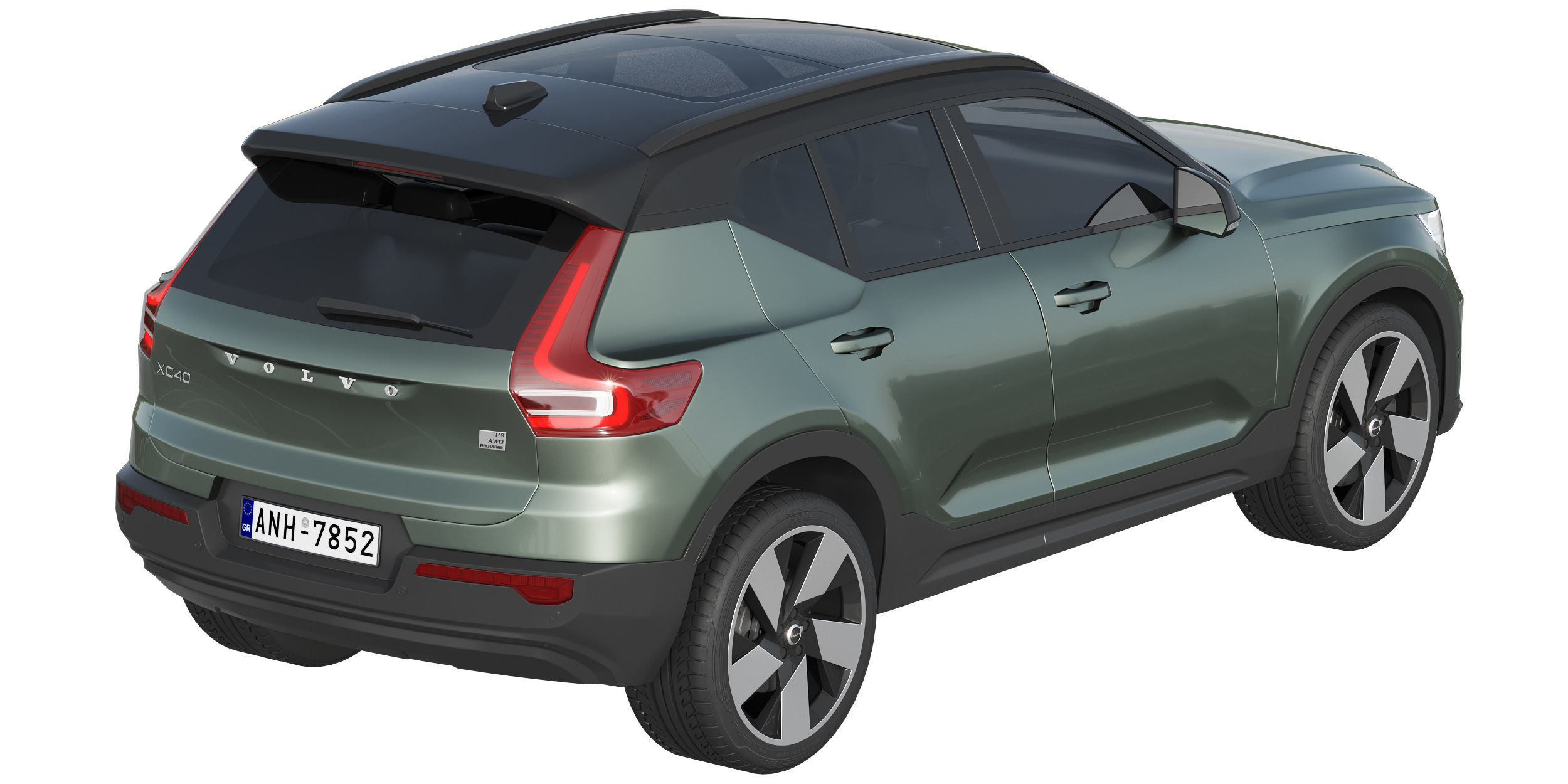 VOLVO XC40 Recharge 2023 3D model_4