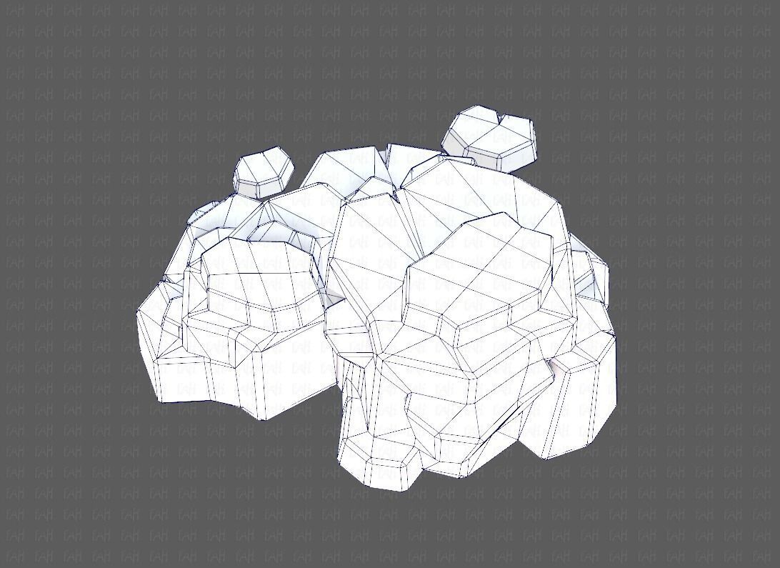 Rocks V04 Low-poly 3D model_29
