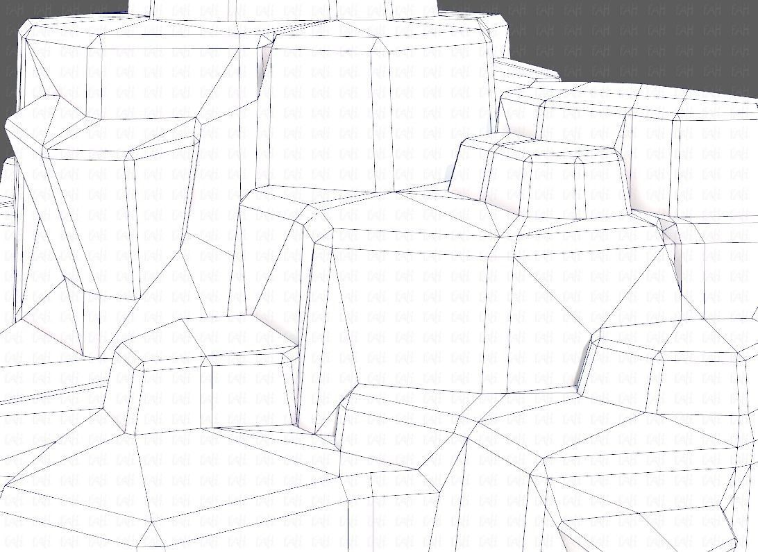 Rocks V04 Low-poly 3D model_34