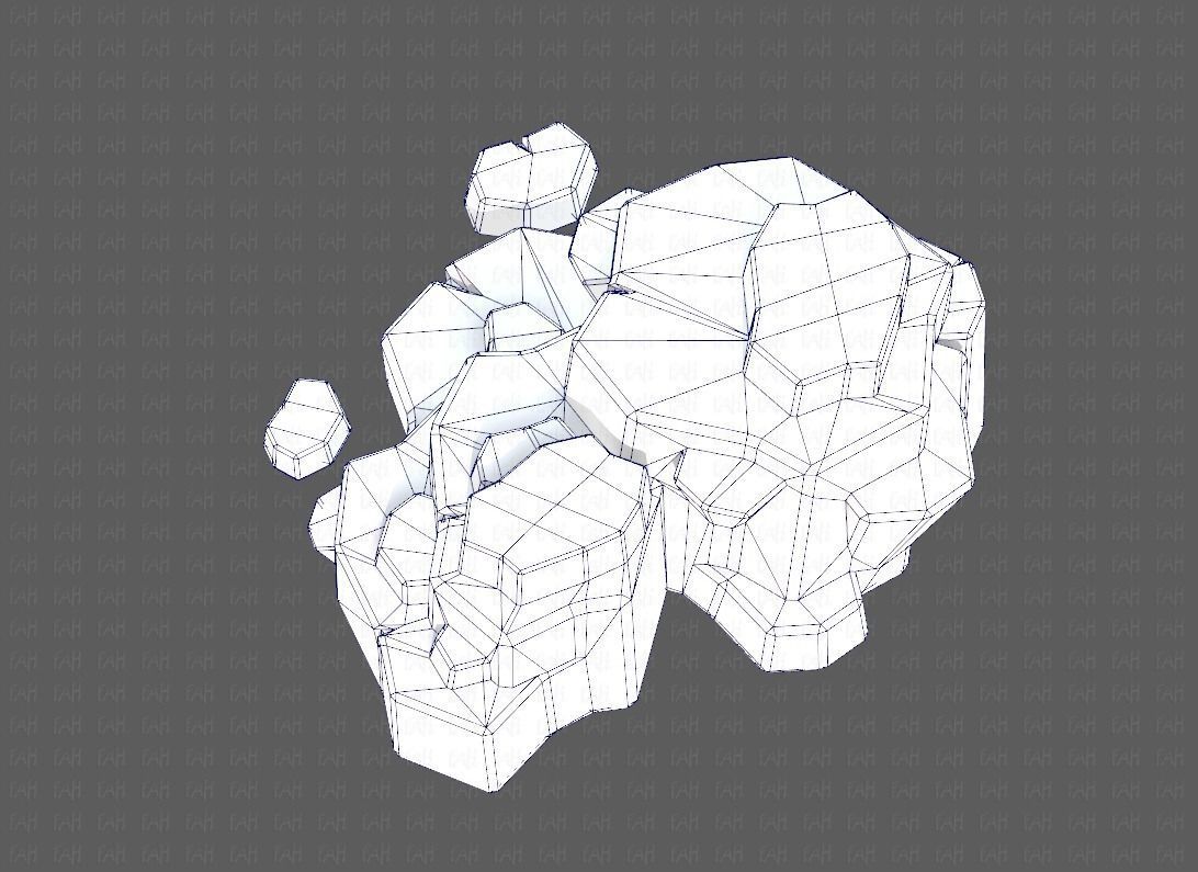 Rocks V04 Low-poly 3D model_30