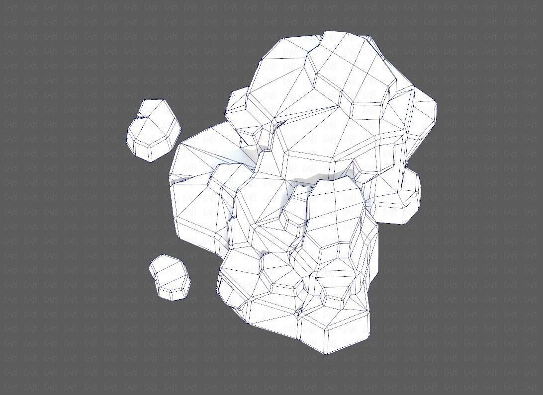 Rocks V04 Low-poly 3D model_31
