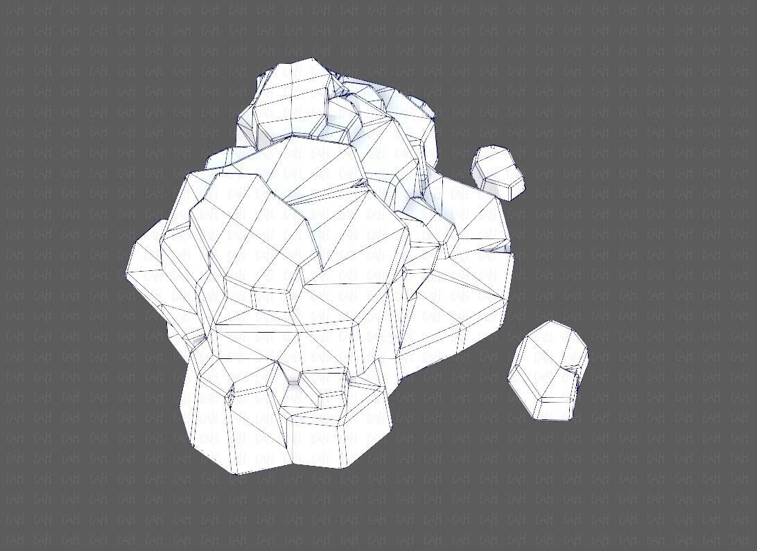 Rocks V04 Low-poly 3D model_27