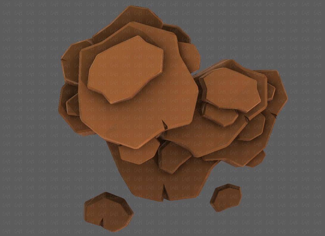 Rocks V04 Low-poly 3D model_39