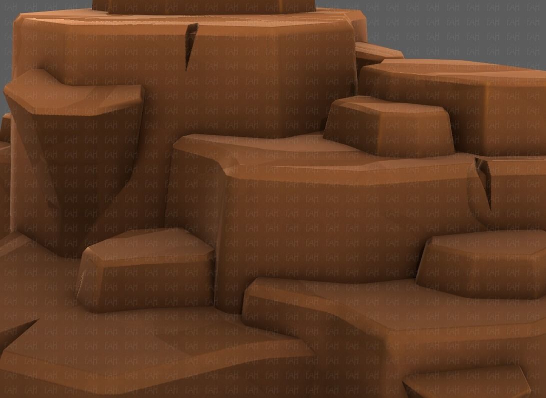 Rocks V04 Low-poly 3D model_33