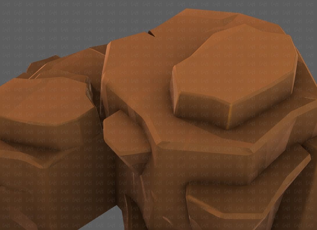 Rocks V04 Low-poly 3D model_35