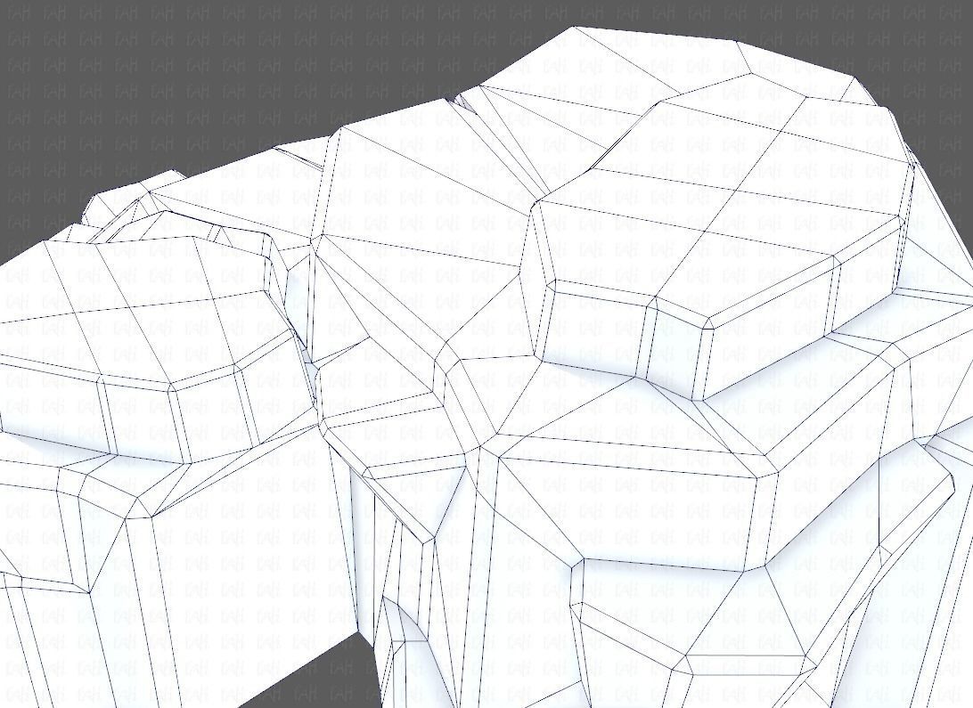 Rocks V04 Low-poly 3D model_36