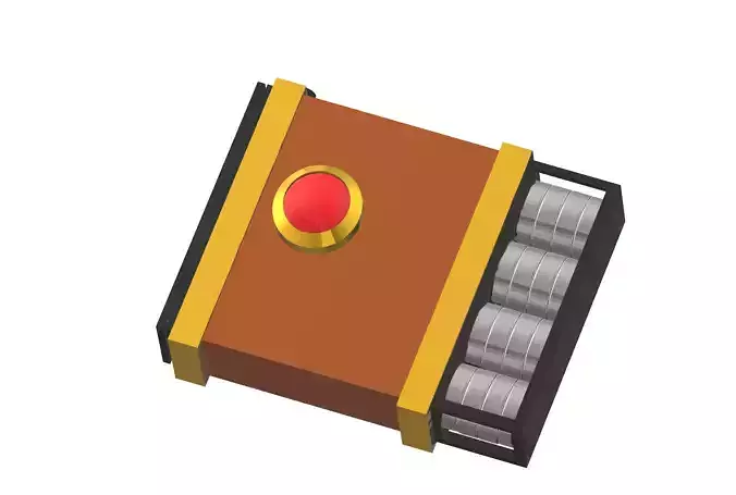 LOKI shock collar 3d model