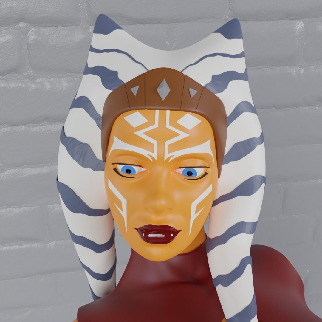 L0-LA vs Ahsoka Tano 3D print model_7