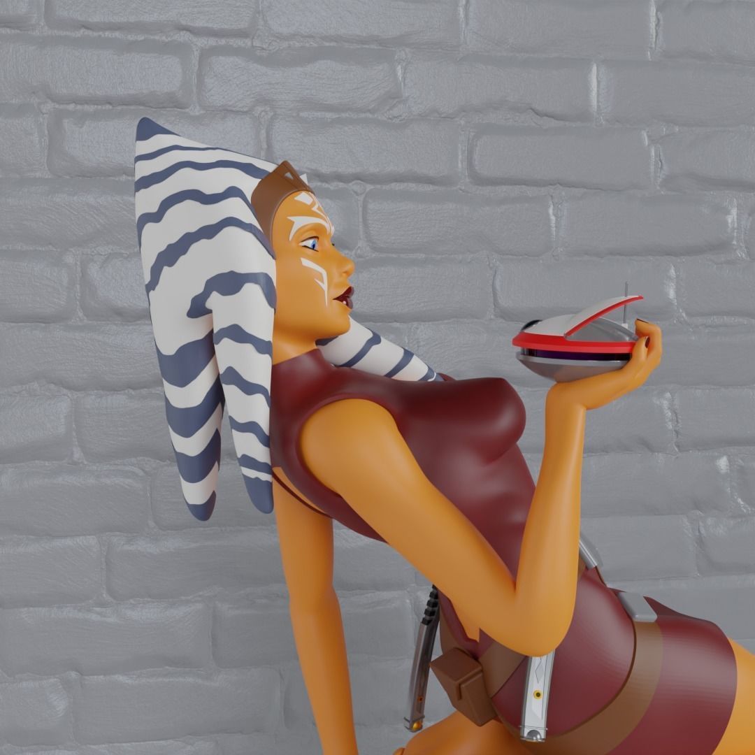 L0-LA vs Ahsoka Tano 3D print model_3