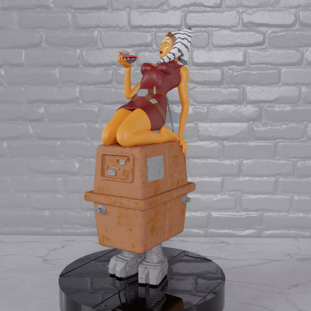 L0-LA vs Ahsoka Tano 3D print model_0