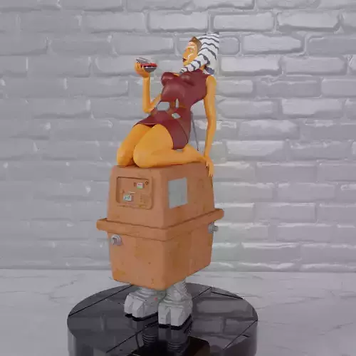 L0-LA vs Ahsoka Tano