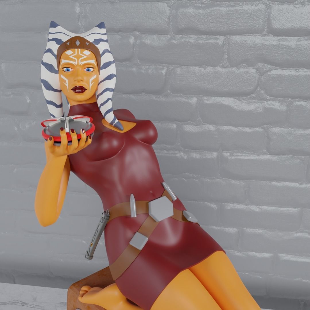 L0-LA vs Ahsoka Tano 3D print model_2