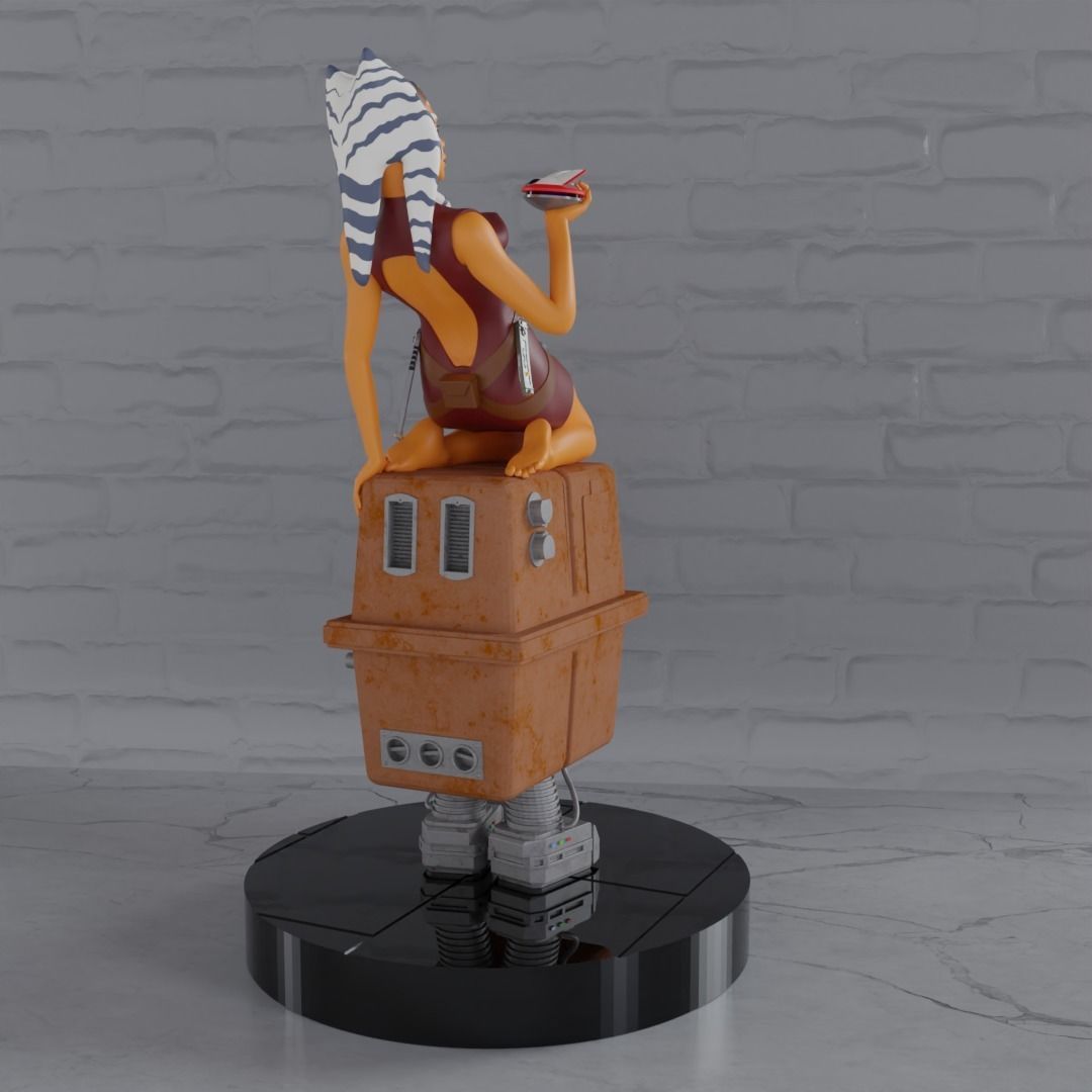 L0-LA vs Ahsoka Tano 3D print model_1