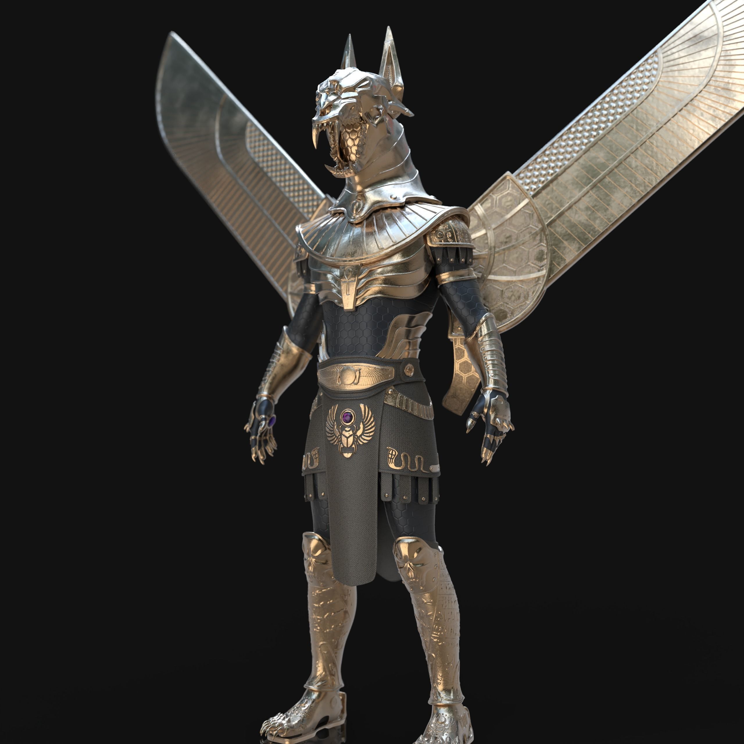 Anubis G2 3D model_1