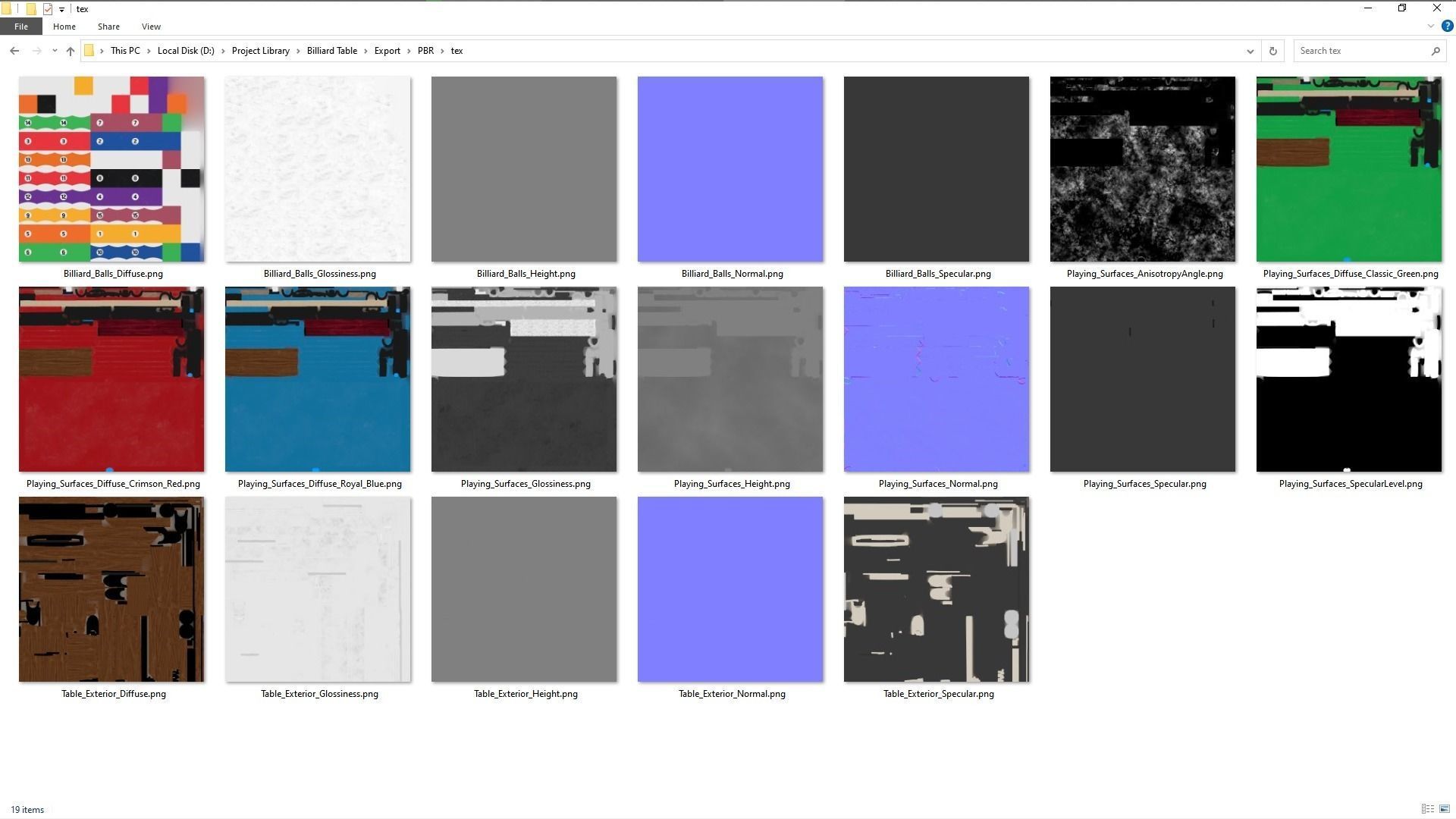 Brunswick Gold Crown Billiard Table Low-poly 3D model_21