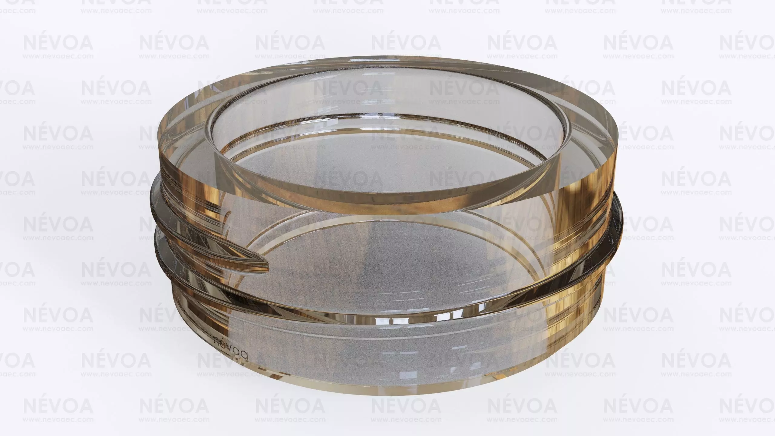 Neck finish - SP 444 - 45 - BF - voluntary standard 3D model_0