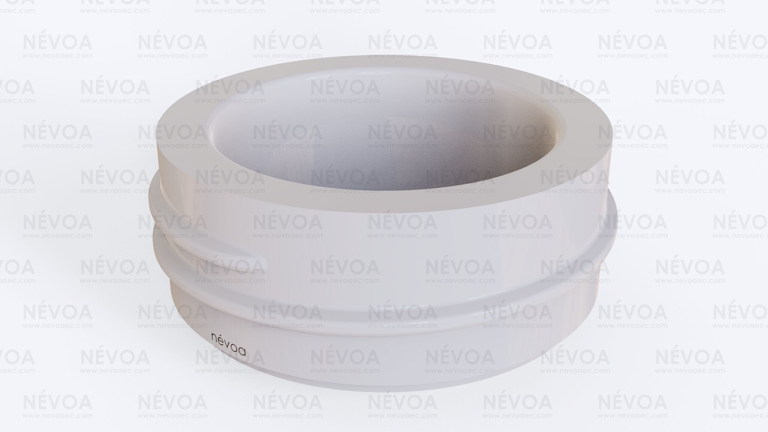 Neck finish - SP 444 - 45 - BF - voluntary standard 3D model_1