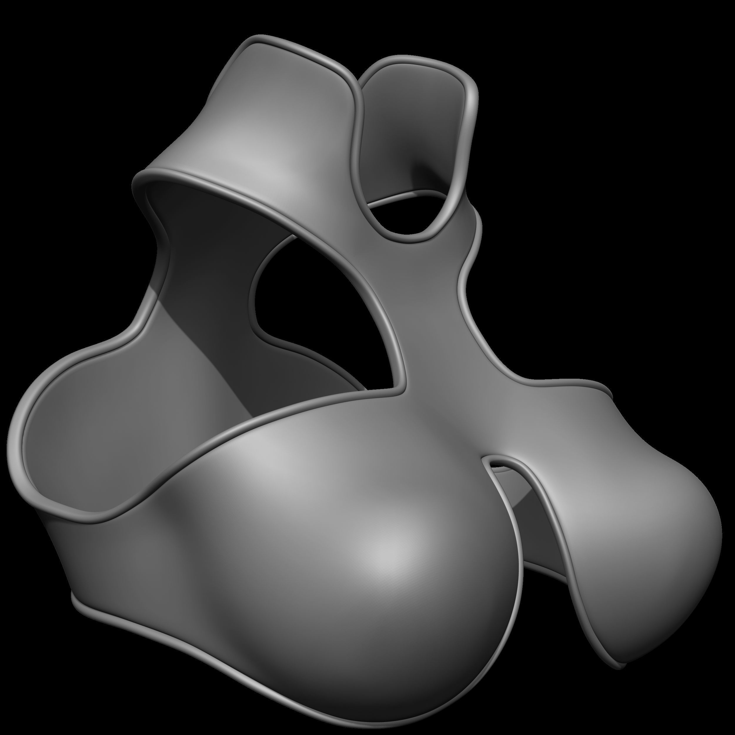 Female Armor Suit Kitbash Vol 04 Low-poly 3D model_18