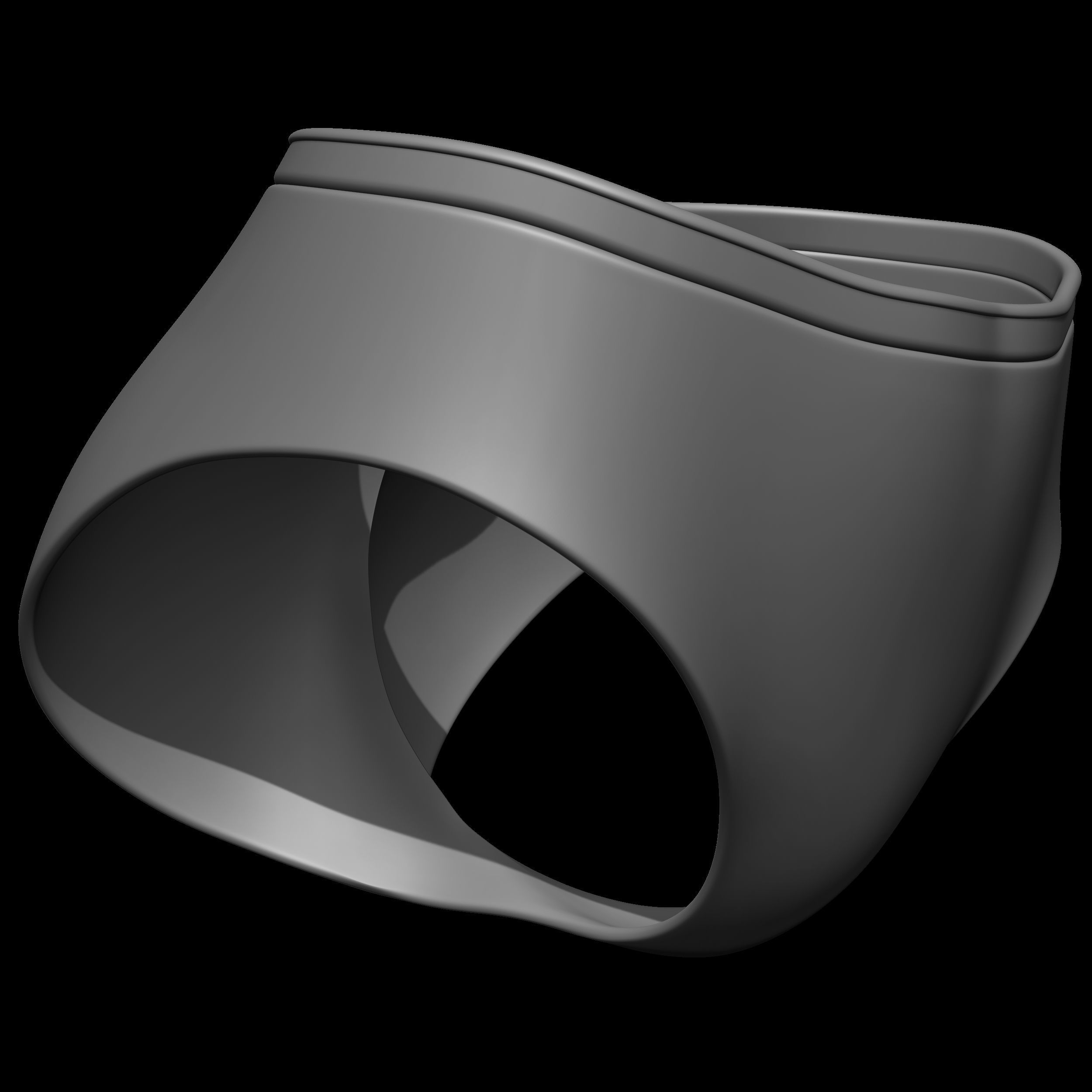 Female Armor Suit Kitbash Vol 04 Low-poly 3D model_30