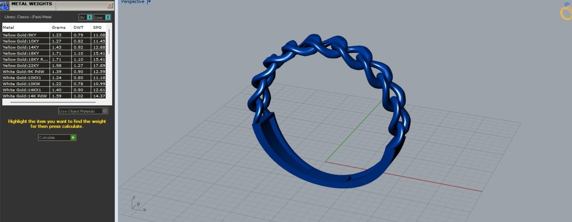 Chain Ring R 144 3D print model_3