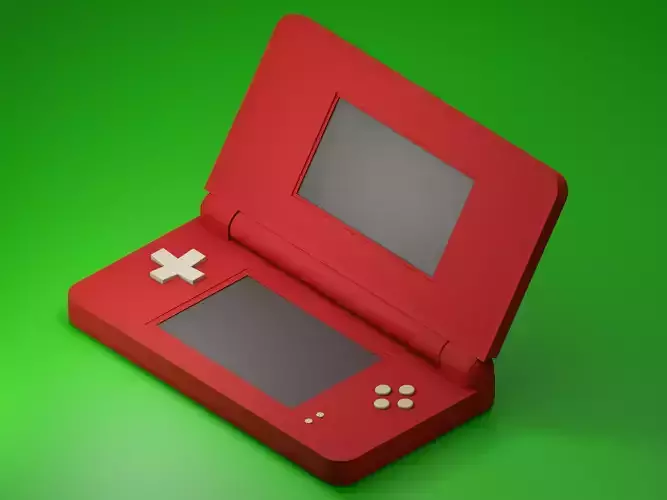 Low-poly Nintendo DS