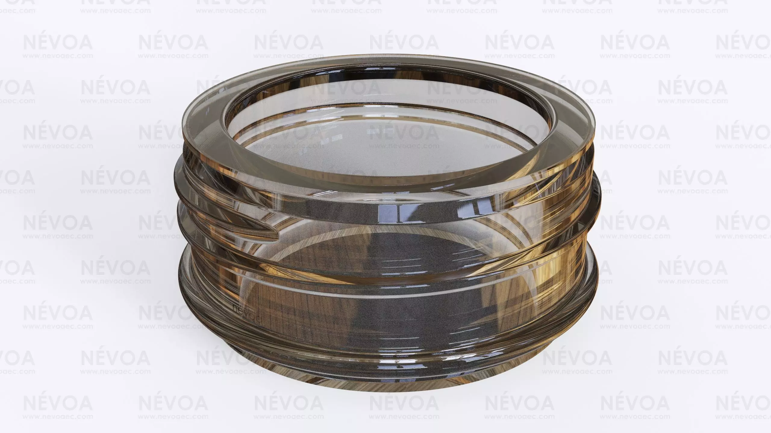 Neck finish - SP 444 - 48 - LIP - BF - voluntary standard 3D model_0