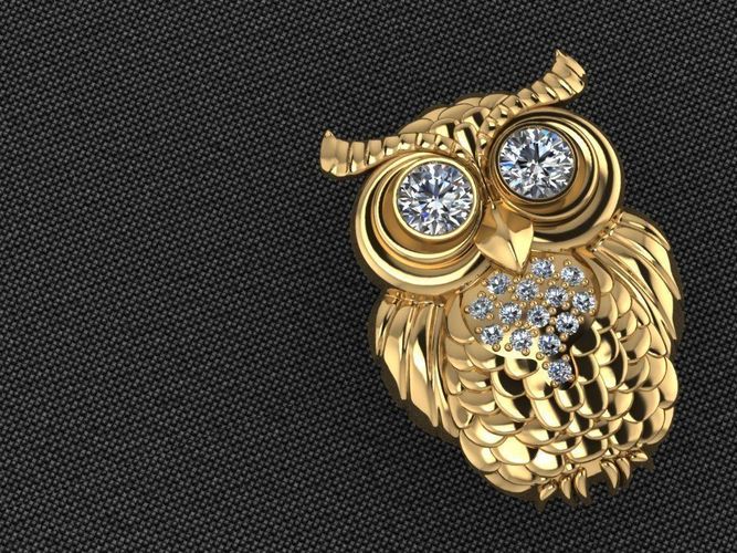 Owl Bird 3D print model